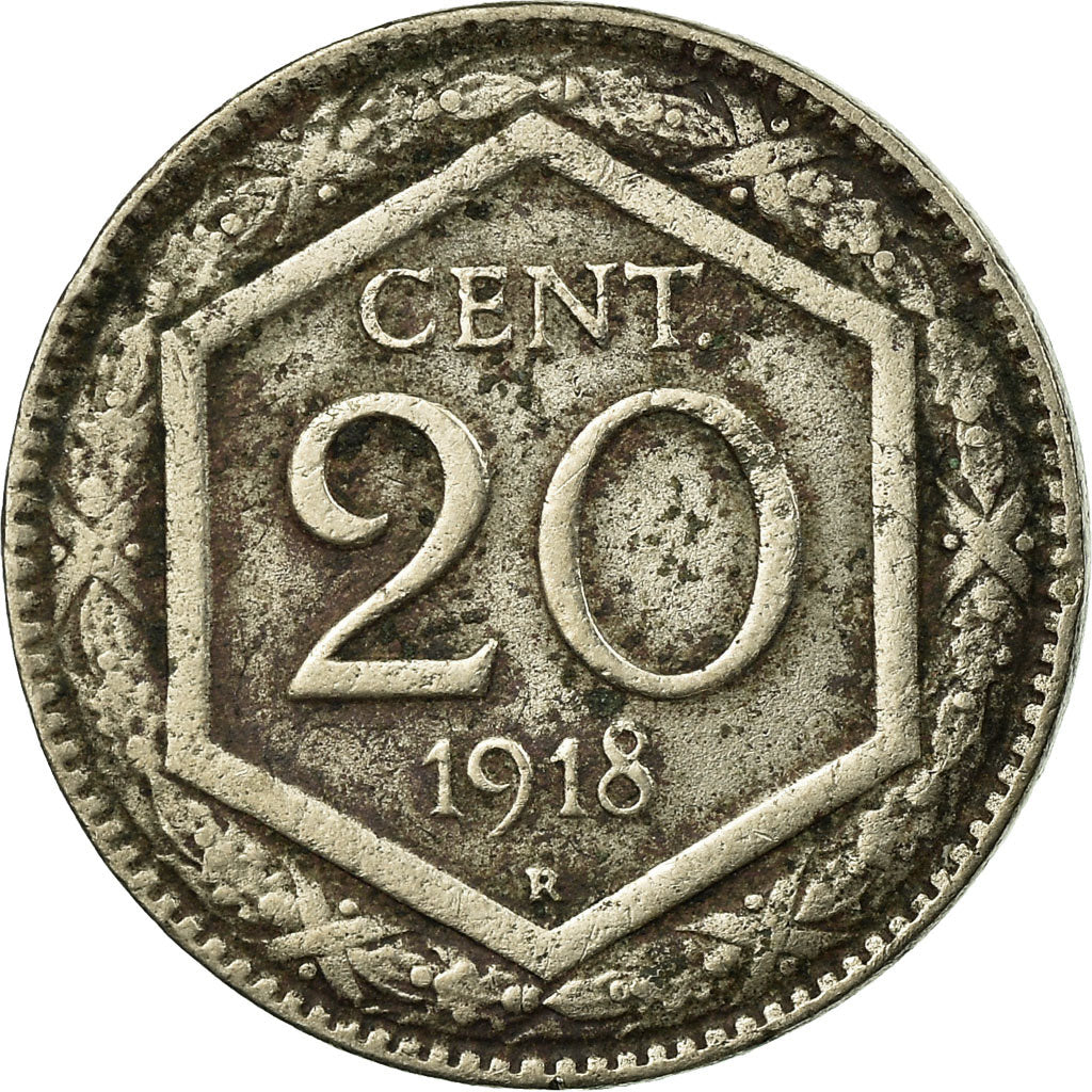 Münze, Italien, Vittorio Emanuele III, 20 Centesimi, 1918, Rome, S