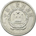 Monnaie, CHINA, PEOPLE'S REPUBLIC, 5 Fen, 1957, TTB, Aluminium, KM:3