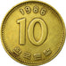 Coin, KOREA-SOUTH, 100 Won, 1986, EF(40-45), Copper-nickel, KM:9
