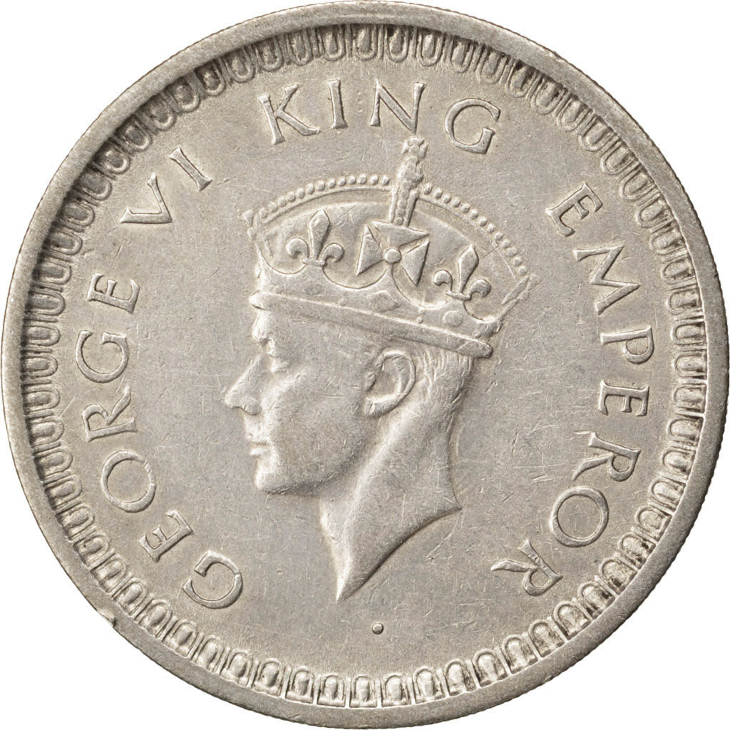 INDIA-BRITISH, Rupee, 1942, KM #557.1, AU(50-53), Silver, 30.5, 11.61