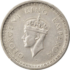 INDIA-BRITISH, Rupee, 1942, KM #557.1, AU(50-53), Silver, 30.5, 11.61