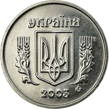 Moneta, Ucraina, Kopiyka, 2003, Kyiv, BB, Acciaio inossidabile, KM:6