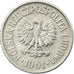 Coin, Poland, 10 Groszy, 1961, Warsaw, EF(40-45), Aluminum, KM:AA47