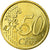 Italia, 50 Euro Cent, 2005, MBC, Latón, KM:215