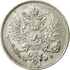 Coin, Finland, Nicholas II, 25 Penniä, 1916, VF(20-25), Silver, KM:6.2