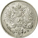 Coin, Finland, Nicholas II, 25 Penniä, 1916, VF(20-25), Silver, KM:6.2