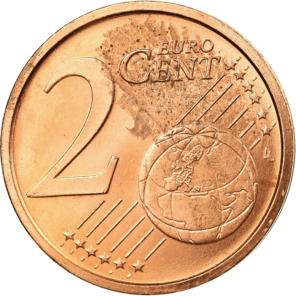 Italie, 2 Euro Cent, 2007, TTB, Copper Plated Steel, KM:211
