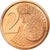Italië, 2 Euro Cent, 2007, ZF, Copper Plated Steel, KM:211