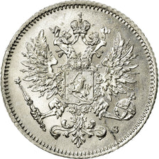 Coin, Finland, Nicholas II, 25 Penniä, 1915, MS(65-70), Silver, KM:6.2