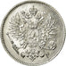 Coin, Finland, Nicholas II, 25 Penniä, 1915, MS(65-70), Silver, KM:6.2