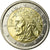 Italy, 2 Euro, 2002, AU(55-58), Bi-Metallic, KM:217