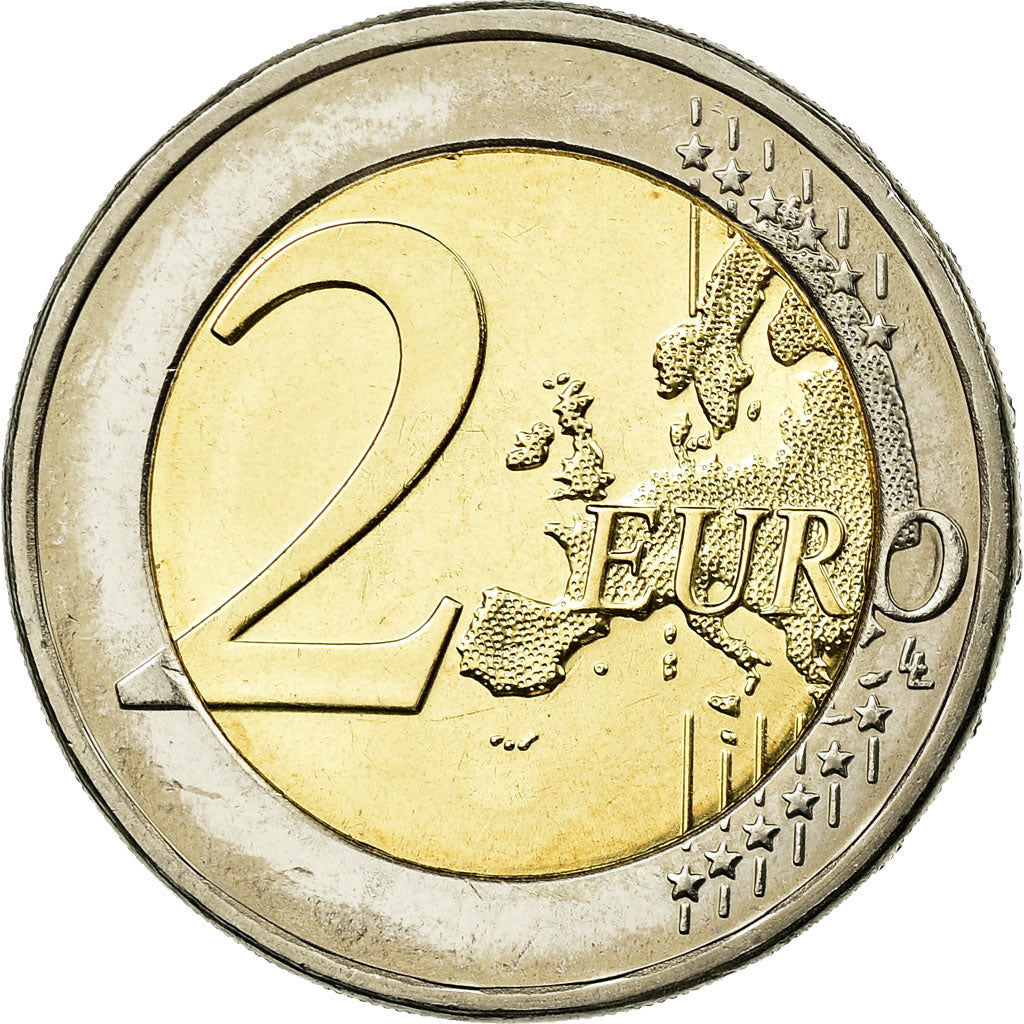 Cyprus, 2 Euro, 2008, EF(40-45), Bi-Metallic, KM:85