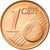 Cipro, Euro Cent, 2008, BB, Acciaio placcato rame, KM:78