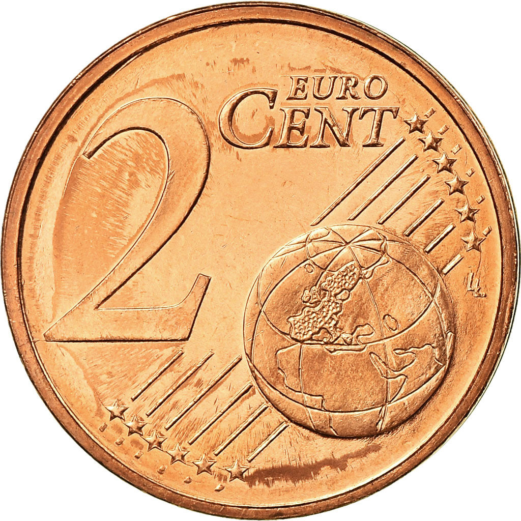 Finland, 2 Euro Cent, 2001, AU(55-58), Copper Plated Steel, KM:99