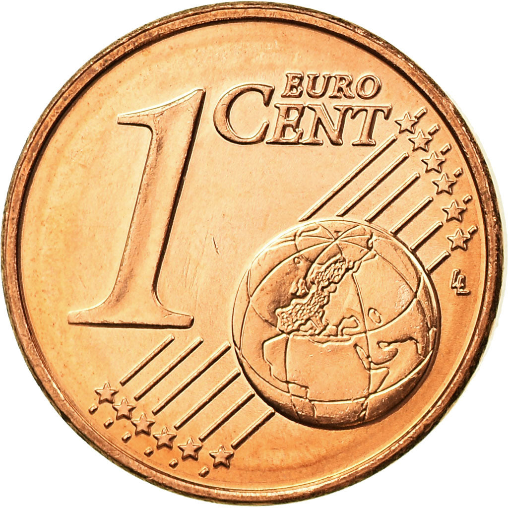 Finland, Euro Cent, 2001, AU(55-58), Copper Plated Steel, KM:98