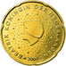 Niederlande, 20 Euro Cent, 2005, VZ, Messing, KM:238