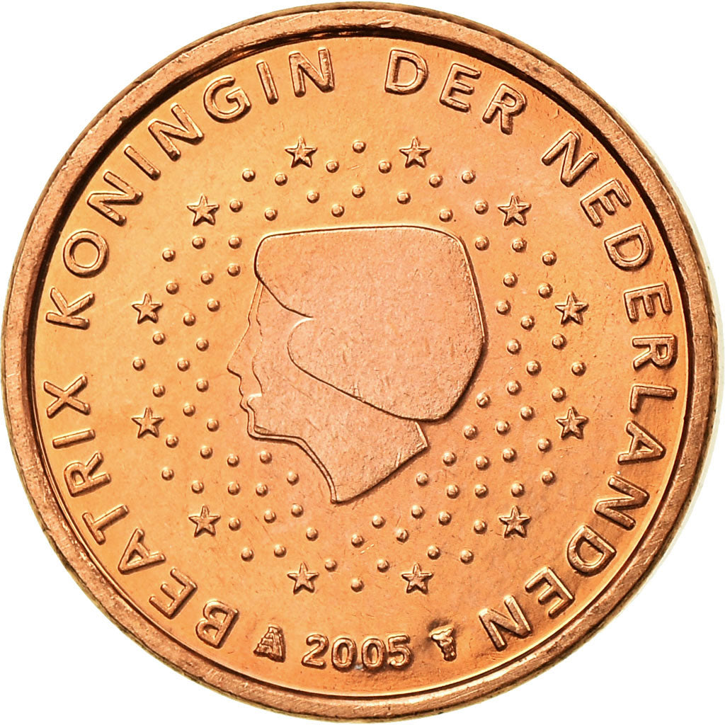 Niederlande, Euro Cent, 2005, SS, Copper Plated Steel, KM:234