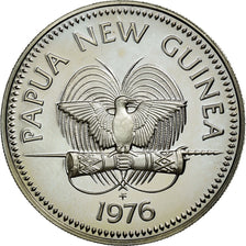 Coin, Papua New Guinea, 20 Toea, 1976, MS(64), Copper-nickel, KM:5