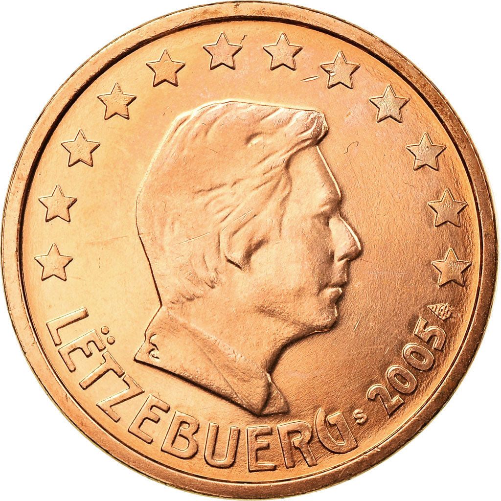 Luxembourg, 5 Euro Cent, 2005, EF(40-45), Copper Plated Steel, KM:77