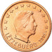 Luxemburg, 2 Euro Cent, 2005, VZ, Copper Plated Steel, KM:76