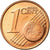 Luxemburgo, Euro Cent, 2005, AU(55-58), Aço Cromado a Cobre, KM:75
