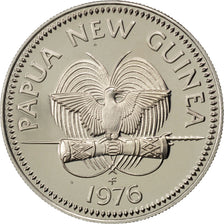 Coin, Papua New Guinea, 10 Toea, 1976, MS(64), Copper-nickel, KM:4