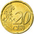 REPUBLIKA IRLANDII, 20 Euro Cent, 2004, Sandyford, AU(55-58), Mosiądz, KM:36