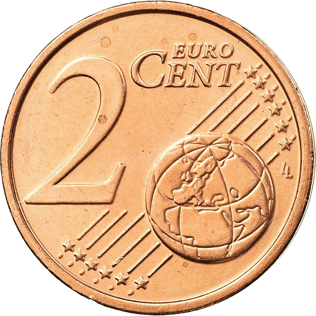 REPÚBLICA DE IRLANDA, 2 Euro Cent, 2004, EBC, Cobre chapado en acero, KM:33
