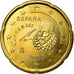 Spagna, 20 Euro Cent, 2005, SPL-, Ottone, KM:1044