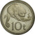 Moneda, Papúa-Nueva Guinea, 10 Toea, 1975, SC+, Cobre - níquel, KM:4