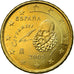 Spanien, 10 Euro Cent, 2005, VZ, Messing, KM:1043