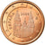 Spagna, 5 Euro Cent, 2005, SPL-, Acciaio placcato rame, KM:1042