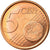 Spagna, 5 Euro Cent, 2005, SPL-, Acciaio placcato rame, KM:1042