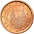 Hiszpania, 2 Euro Cent, 2005, Madrid, AU(55-58), Miedź platerowana stalą