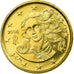 Italy, 10 Euro Cent, 2006, AU(55-58), Brass, KM:213