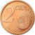 Italië, 2 Euro Cent, 2004, ZF, Copper Plated Steel, KM:211