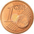 Itália, Euro Cent, 2004, EF(40-45), Aço Cromado a Cobre, KM:210