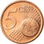 Áustria, 5 Euro Cent, 2007, AU(55-58), Aço Cromado a Cobre, KM:3084
