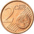 Austria, 2 Euro Cent, 2005, EBC, Cobre chapado en acero, KM:3083