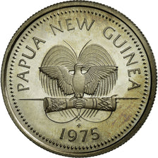 Coin, Papua New Guinea, 5 Toea, 1975, MS(64), Copper-nickel, KM:3