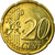 Belgio, 20 Euro Cent, 2003, SPL-, Ottone, KM:228