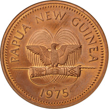 Coin, Papua New Guinea, 2 Toea, 1975, MS(64), Bronze, KM:2