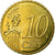 França, 10 Euro Cent, 2007, AU(55-58), Latão, Gadoury:4b., KM:1410