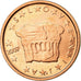 Slovenia, 2 Euro Cent, 2007, BB, Acciaio placcato rame, KM:69