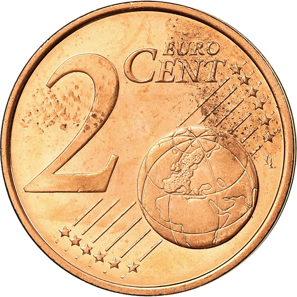Slovenia, 2 Euro Cent, 2007, BB, Acciaio placcato rame, KM:69