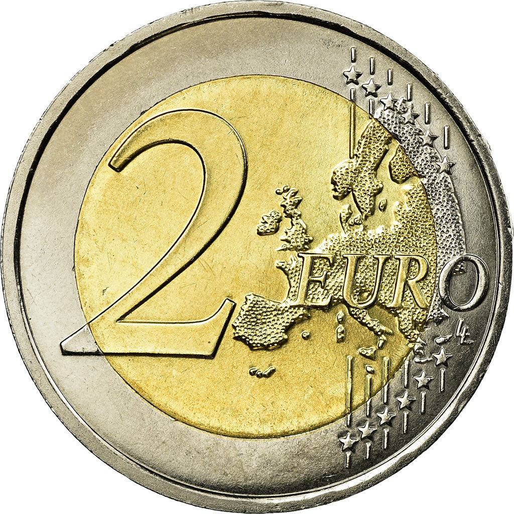 Luxembourg, 2 Euro, 2007, EF(40-45), Bi-Metallic, KM:93
