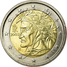 Italy, 2 Euro, 2002, AU(50-53), Bi-Metallic, KM:217