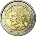 Italy, 2 Euro, 2002, AU(50-53), Bi-Metallic, KM:217