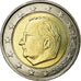 Belgio, 2 Euro, Roi des Belges Albert II, 2002, SPL-, Bi-metallico, KM:231
