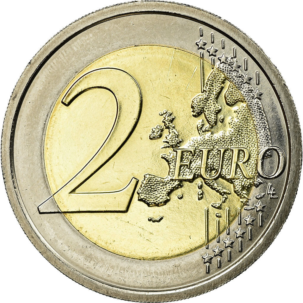 VATICAN CITY, 2 Euro, Cité du Vatican, Rome, 2008, AU(55-58), Bi-Metallic